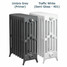 CI-RG-6-D-PR-01 - Royal Georgian 6 Column Cast Iron Radiator H485mm x W2426mm CI-RG-6-D-PR-01 - Royal Georgian 6 Column Cast Iron Radiator H485mm x W2426mm
